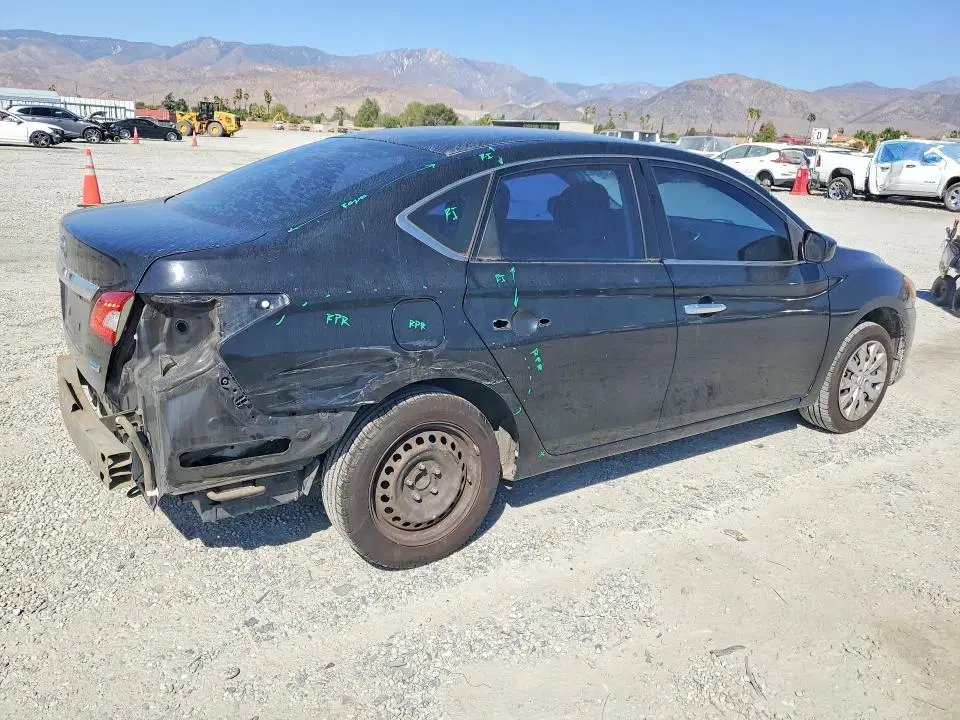 2014 NISSAN SENTRA VIN 3N1AB7AP2EL696361 фото 3
