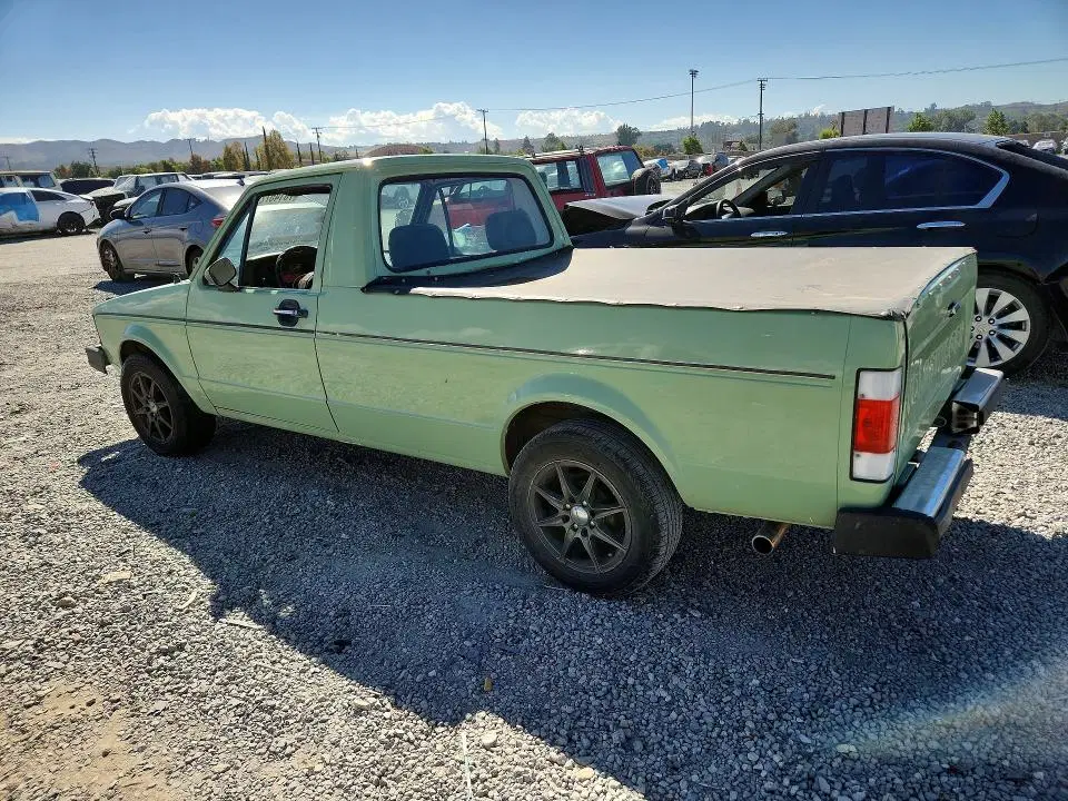 1981 VOLKSWAGEN RABBIT VIN 1V1KB0170BV148642 фото 2