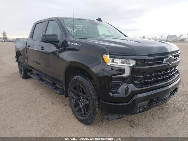 1GCUKEELXSZ192098 — 2025 Chevrolet Silverado 1500 4WD Rst, Вандализм (Vandalized), фото до ремонта