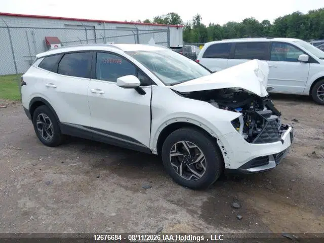 KNDPUCDF8S7354782 — 2025 Kia Sportage, Front, фото до ремонта