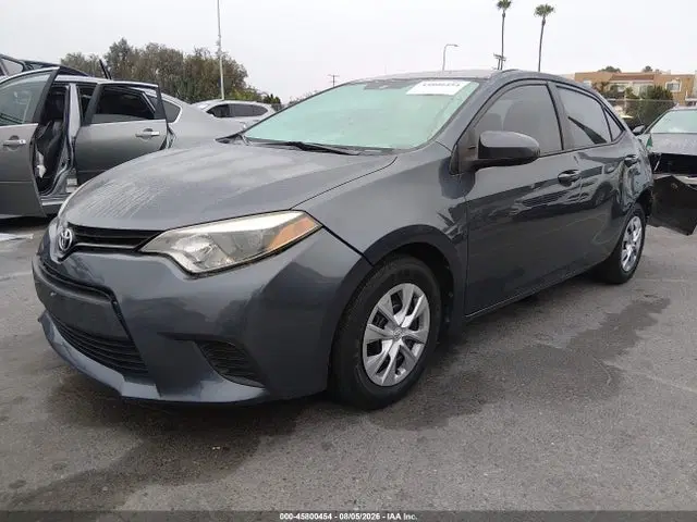 2015 Toyota COROLLA L VIN 2T1BURHE9FC420663 фото 2