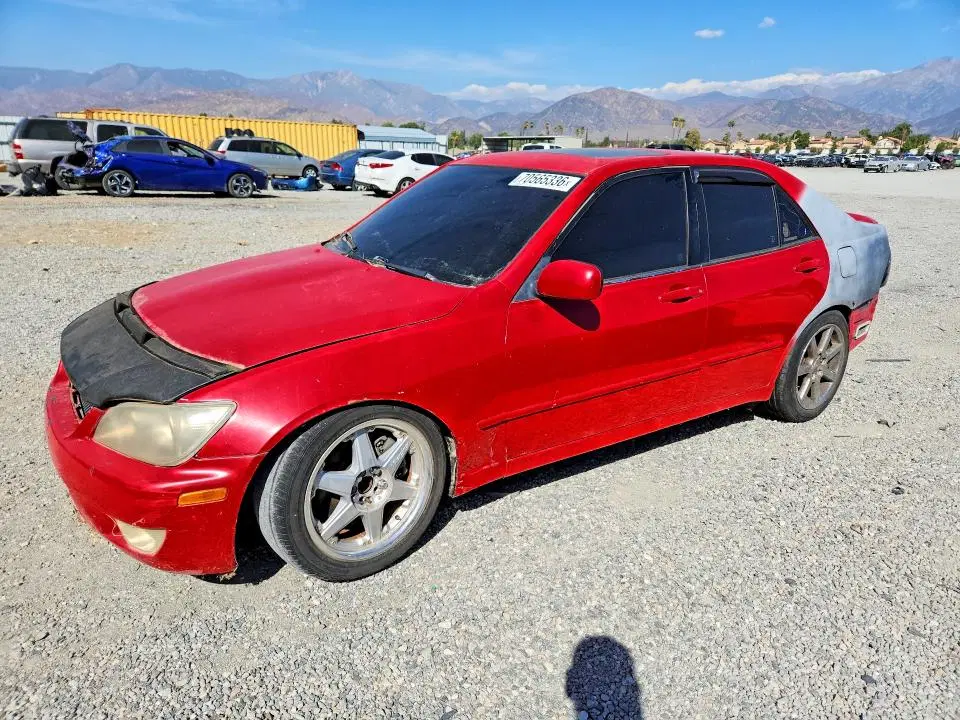 JTHBD192830072025 — 2003 Lexus IS 300, Задняя часть (Rear End), фото до ремонта