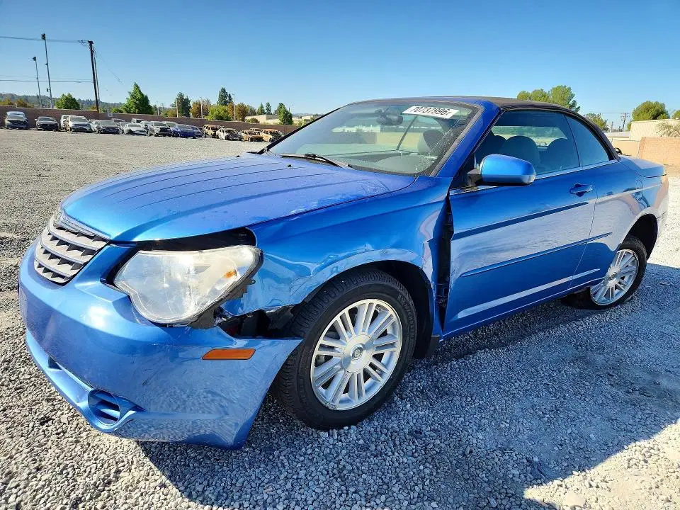 1C3LC55RX8N207605 — 2008 Chrysler Sebring, FRONT END, фото до ремонта
