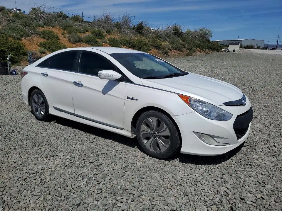2015 Hyundai SONATA HYBRID VIN KMHEC4A45FA127153 фото 4