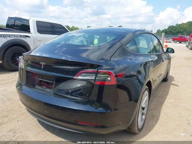 2022 Tesla Model 3 Rear-wheel Drive VIN 5YJ3E1EA7NF156387 фото 4