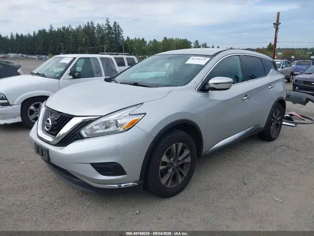 2016 Nissan Murano Platinum/s/sl/sv VIN 5N1AZ2MH0GN147904 фото 2