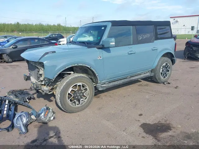 2022 Ford Bronco Outer Banks VIN 1FMDE5BH9NLA74473 фото 2