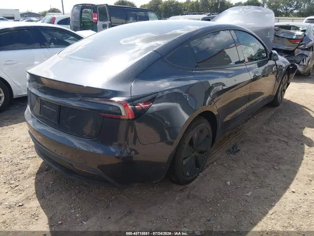 2026 Tesla Model 3 Premium Rear-wheel Drive/rear-wheel Drive VIN 5YJ3E1EA8TF191016 фото 4