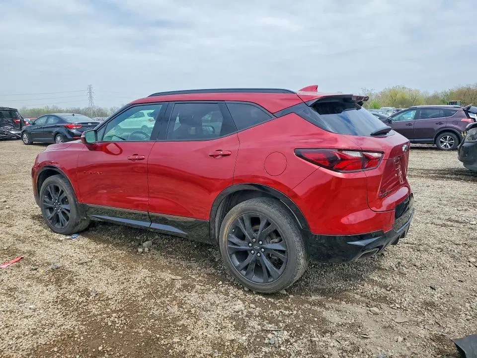2021 CHEVROLET BLAZER VIN 3GNKBKRS4MS506228 фото 2