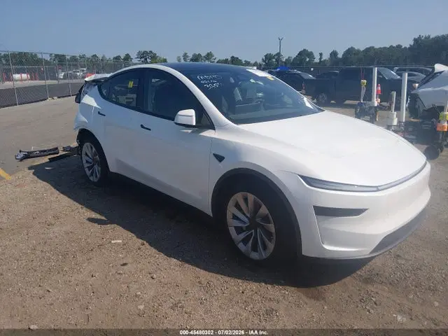 7SAYGDEE0TA383258 — 2026 Tesla Model Y, Rear, фото до ремонта