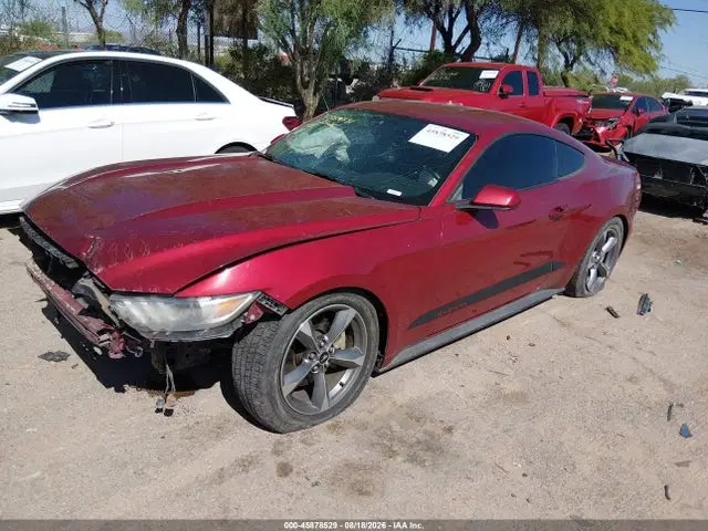2016 Ford Mustang V6 VIN 1FA6P8AM1G5323062 фото 2