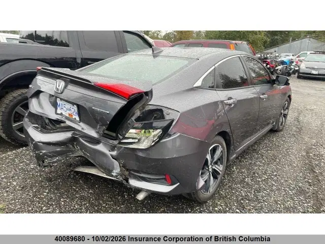 2018 Honda Civic VIN 2HGFC1F94JH106530 фото 4