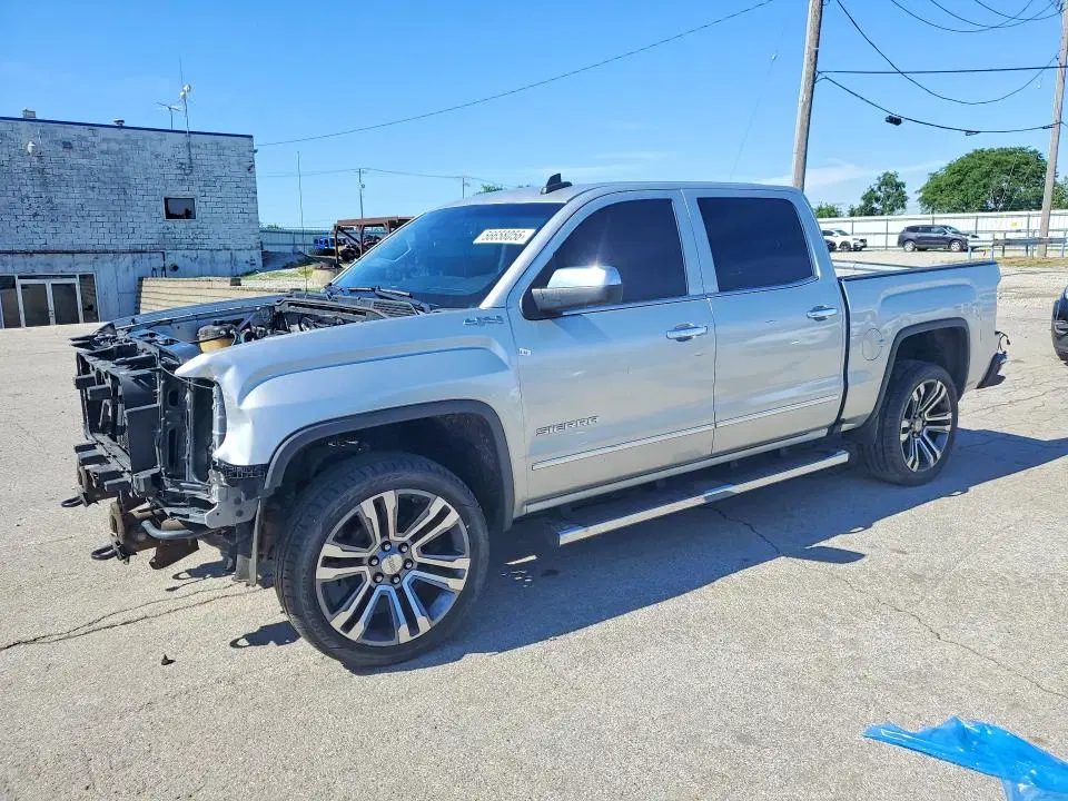 3GTU2NEC3JG273099 — 2018 GMC Sierra, Вандализм, фото до ремонта