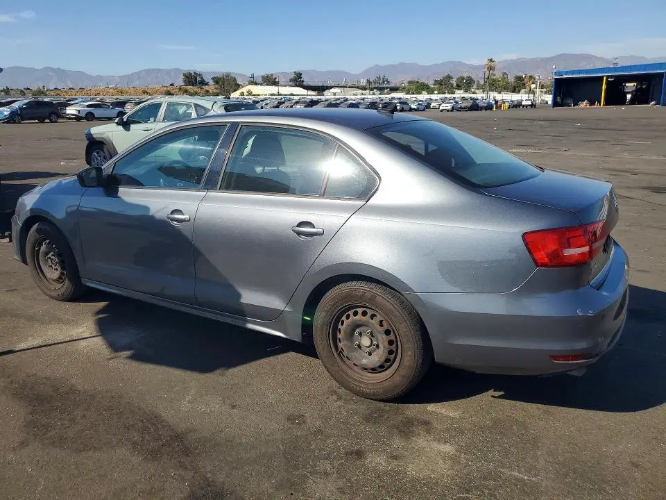 2015 VOLKSWAGEN JETTA VIN 3VW2K7AJ9FM291491 фото 2
