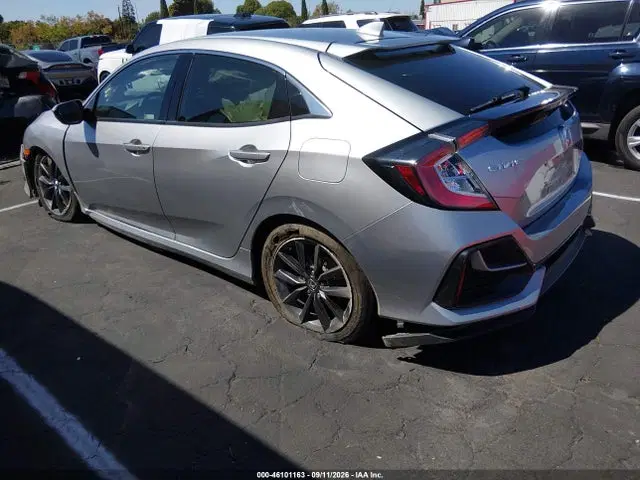 2020 Honda CIVIC EX VIN SHHFK7H60LU417208 фото 3