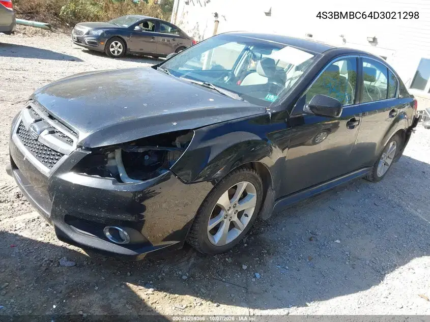 2013 Subaru Legacy 2.5I Premium VIN 4S3BMBC64D3021298 фото 3