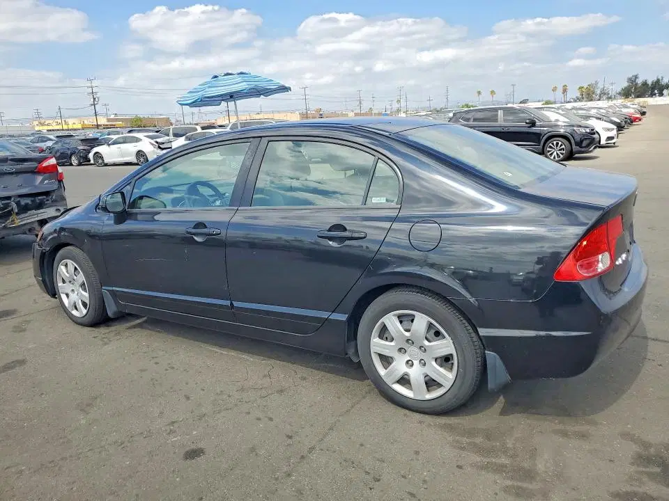 2008 HONDA CIVIC VIN JHMFA16578S001113 фото 3