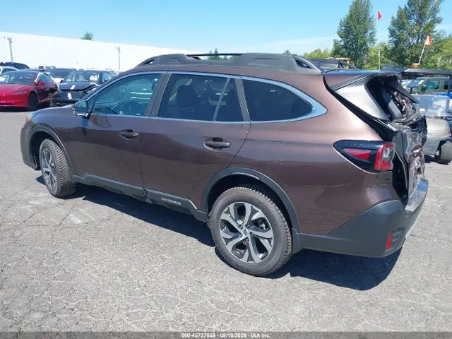 2021 Subaru Outback Limited VIN 4S4BTANC8M3227994 фото 3