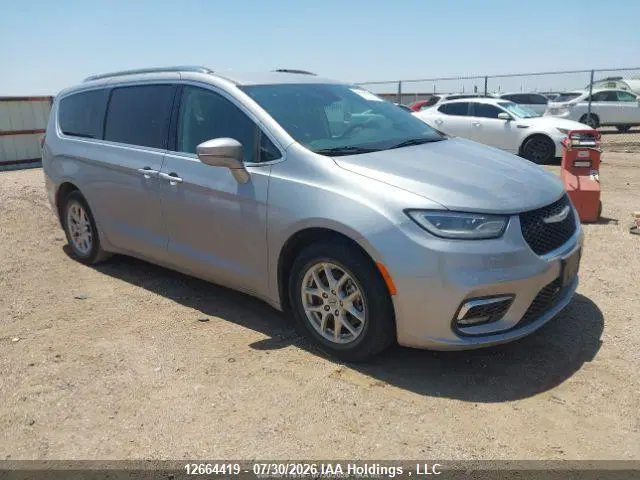 2C4RC1BG9MR583145 — 2021 Chrysler Pacifica Touring L, Repossession, фото до ремонта