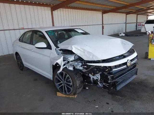 3VWBW7BU6TM013155 — 2026 Volkswagen Jetta Sport, Front End, фото до ремонта