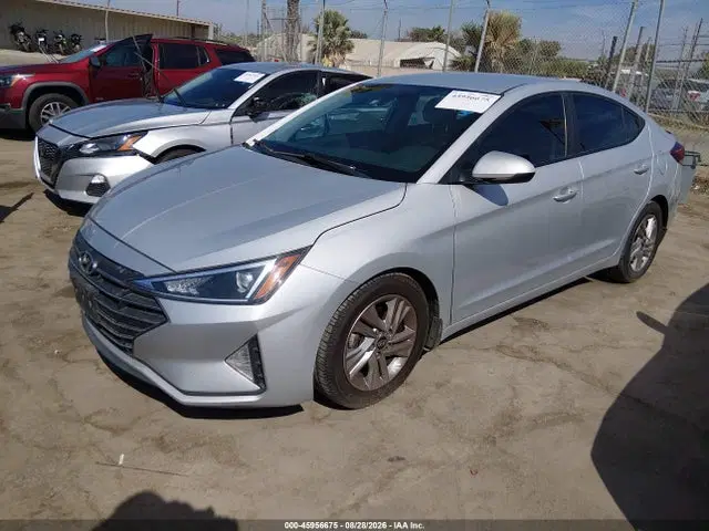 2019 Hyundai ELANTRA SEL VIN 5NPD84LF4KH478316 фото 2