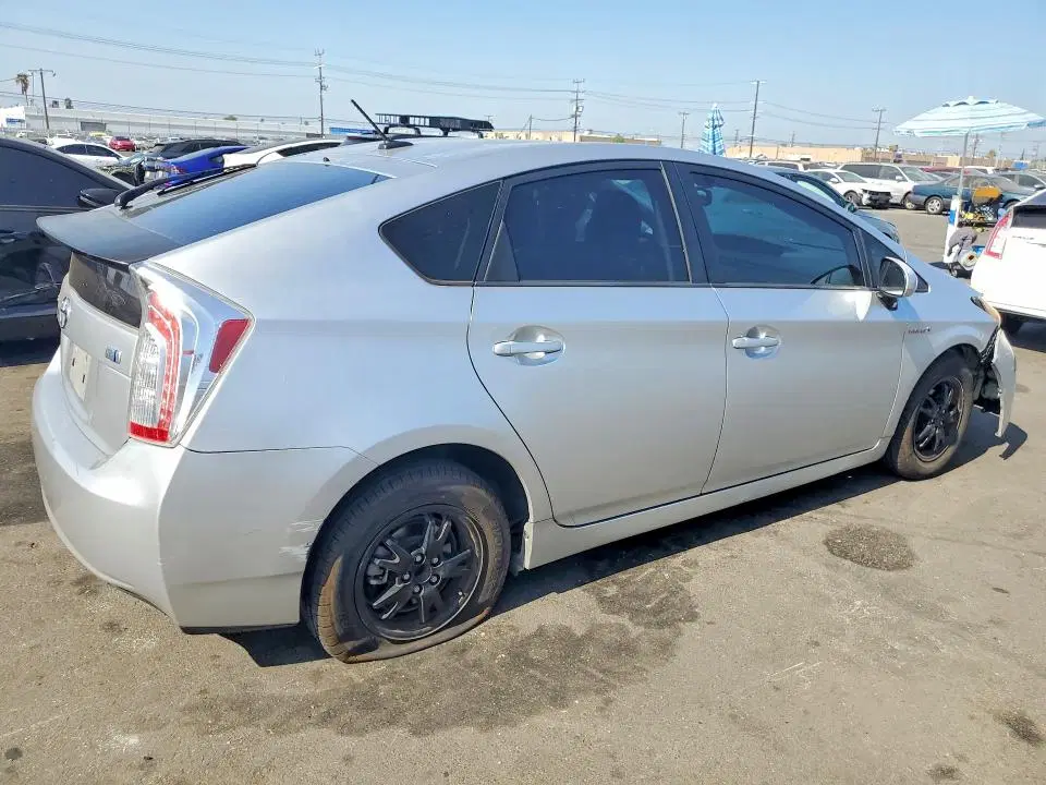2012 TOYOTA PRIUS VIN JTDKN3DU5C5446287 фото 3