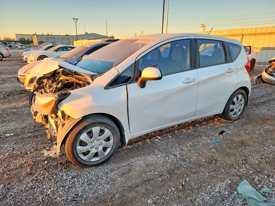 3N1CE2CP8EL386439 — 2014 Nissan Versa NOTE, Передняя часть (Front End), фото до ремонта