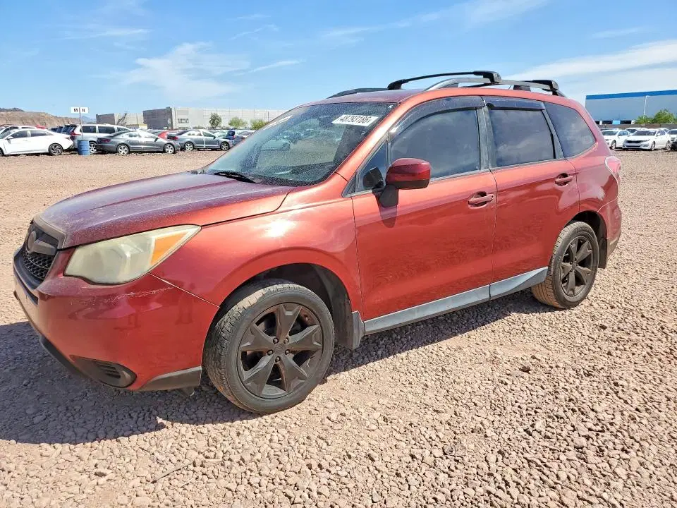 JF2SJAEC0EH498824 — 2014 Subaru Forester, Minor Dent/scratches, фото до ремонта
