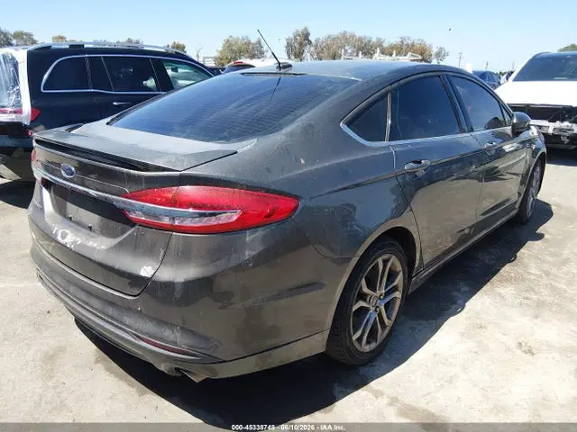 2017 Ford FUSION S VIN 3FA6P0G72HR343211 фото 4