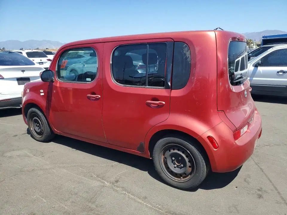 2009 NISSAN CUBE VIN JN8AZ28R39T121792 фото 2