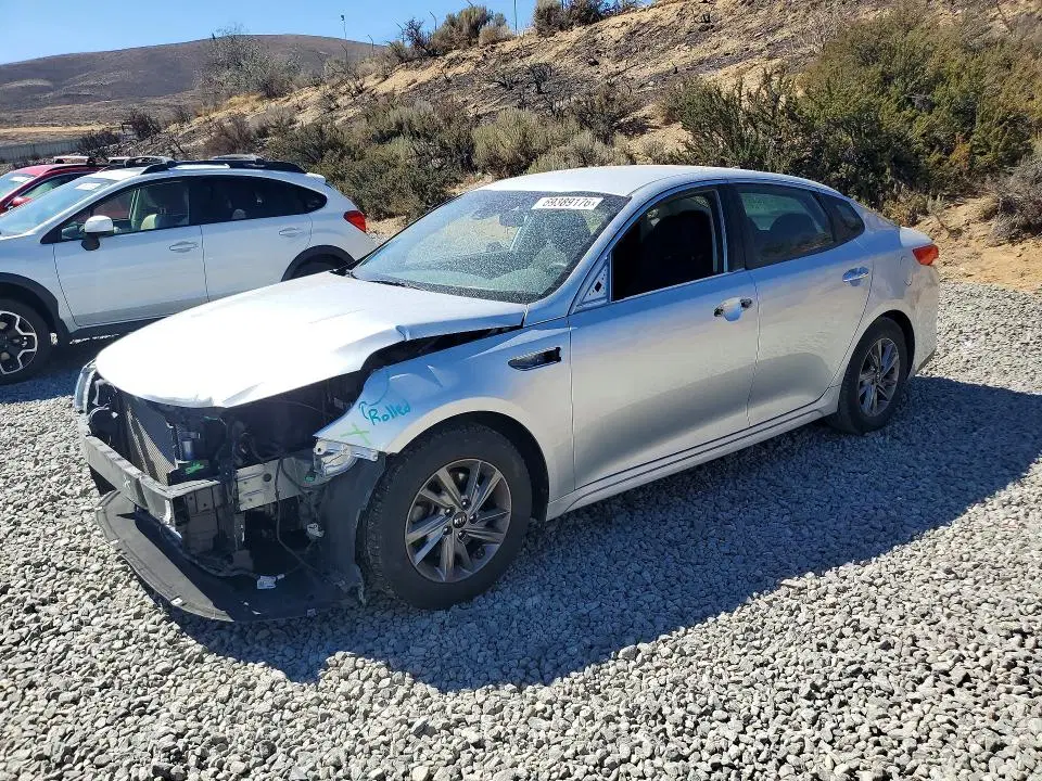 5XXGT4L35KG347408 — 2019 Kia Optima, Передняя часть (Front End), фото до ремонта