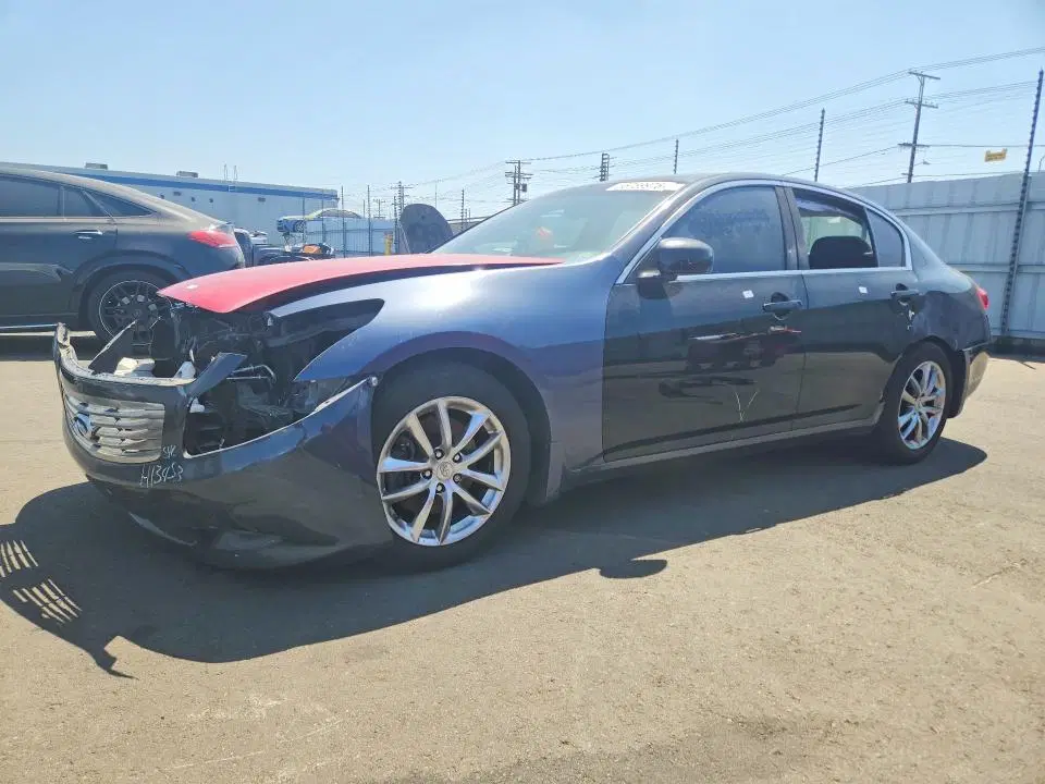 JNKBV61E38M224115 — 2008 Infiniti G35, Передняя часть (Front End), фото до ремонта
