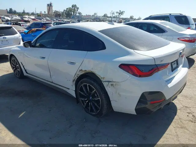 2024 BMW I4 Gran Coupe Edrive35 VIN WBY43AW03RFS87705 фото 3