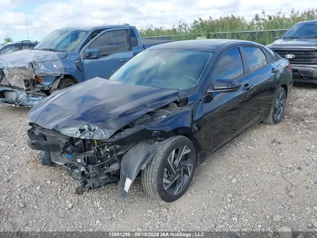 2025 Hyundai Elantra VIN KMHLM4DG5SU006450 фото 2