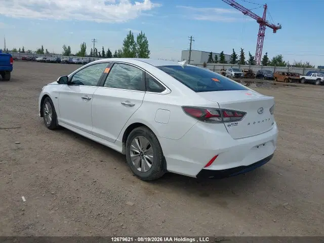 2018 Hyundai Sonata Hybrid Gl VIN KMHE24L39JA086929 фото 3