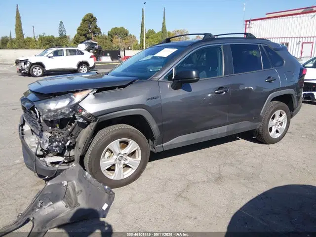 2021 Toyota Rav4 Hybrid Le VIN 2T3L6RFV4MW006470 фото 2