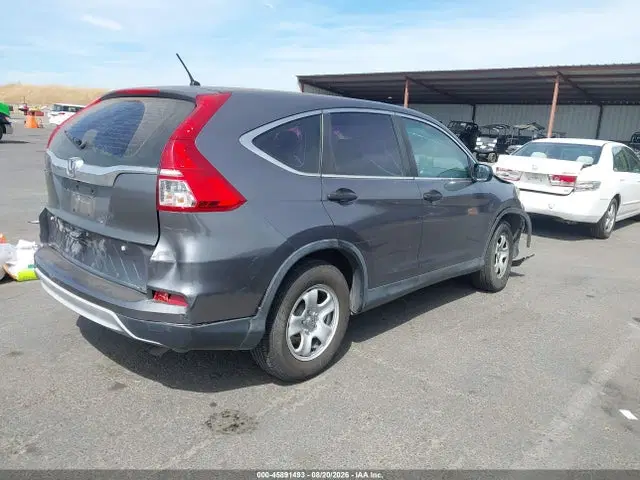 2015 Honda CR-V LX VIN 3CZRM3H31FG704928 фото 4