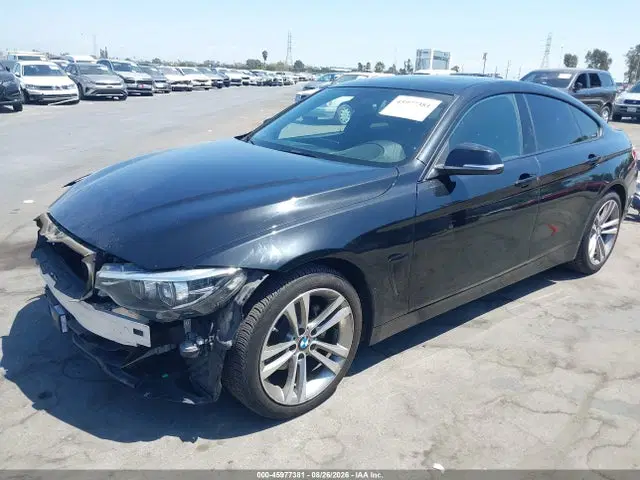 2018 BMW 430i Gran Coupe VIN WBA4J1C50JBM10733 фото 2