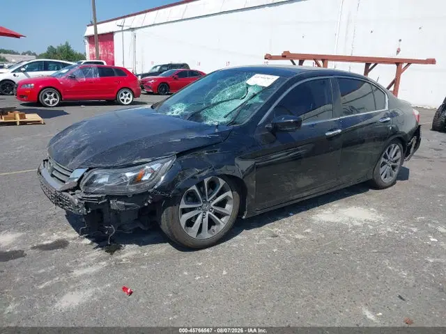 2015 Honda Accord Sport VIN 1HGCR2F56FA272512 фото 2