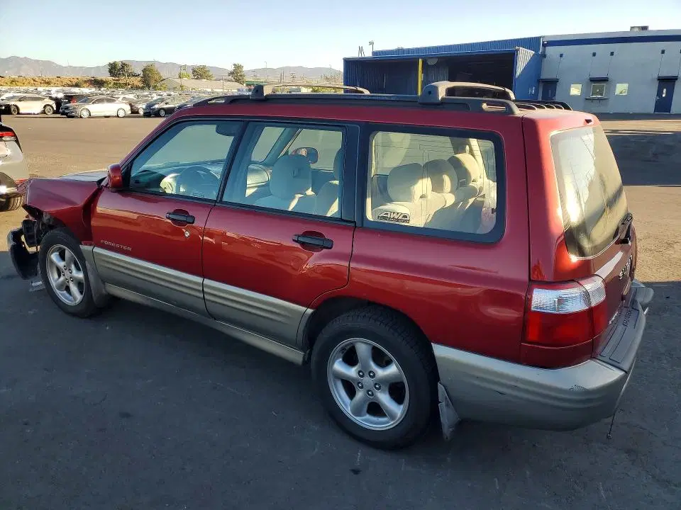 2001 SUBARU FORESTER VIN JF1SF65581H766002 фото 2