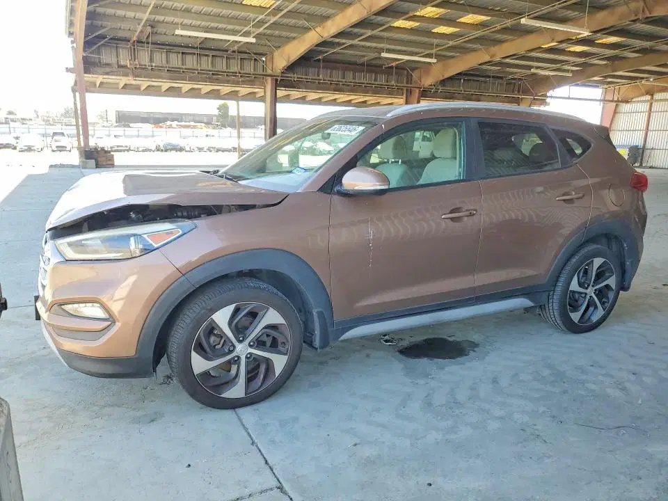 KM8J3CA29HU390920 — 2017 Hyundai Tucson, Передняя часть (Front End), фото до ремонта