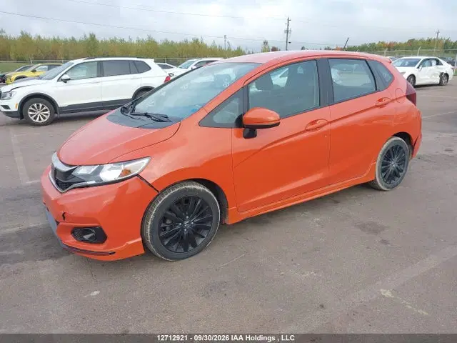 2020 Honda Fit Sport VIN 3HGGK5H6XLM101273 фото 2