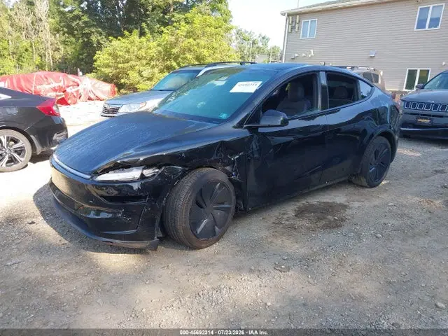 2026 Tesla Model Y All-wheel Drive/long Range Launch Series/premium All-wheel Drive VIN 7SAYGDEE9TF573238 фото 2