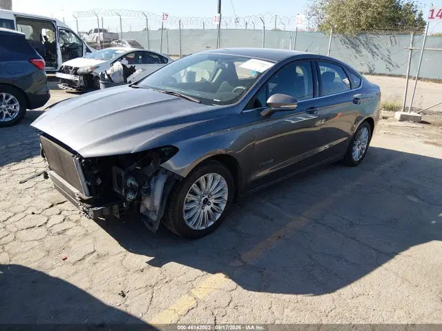 2014 Ford Fusion Hybrid Se VIN 3FA6P0LU5ER256054 фото 2