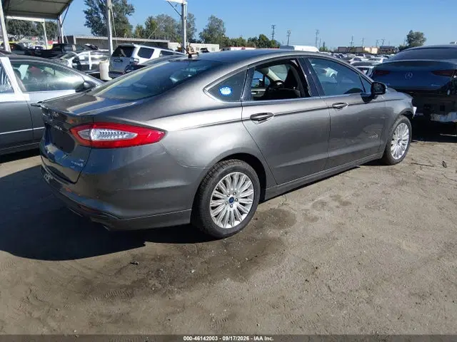 2014 Ford Fusion Hybrid Se VIN 3FA6P0LU5ER256054 фото 4