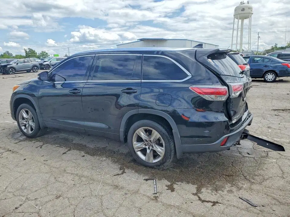2016 TOYOTA HIGHLANDER VIN 5TDDKRFH9GS302021 фото 2