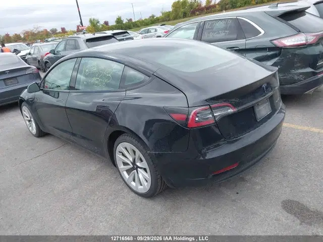 2022 Tesla MODEL 3 VIN 5YJ3E1EB9NF278516 фото 3