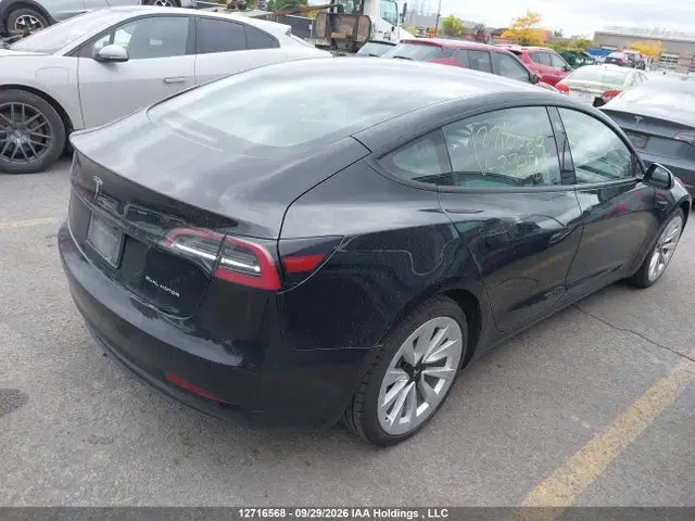 2022 Tesla MODEL 3 VIN 5YJ3E1EB9NF278516 фото 4