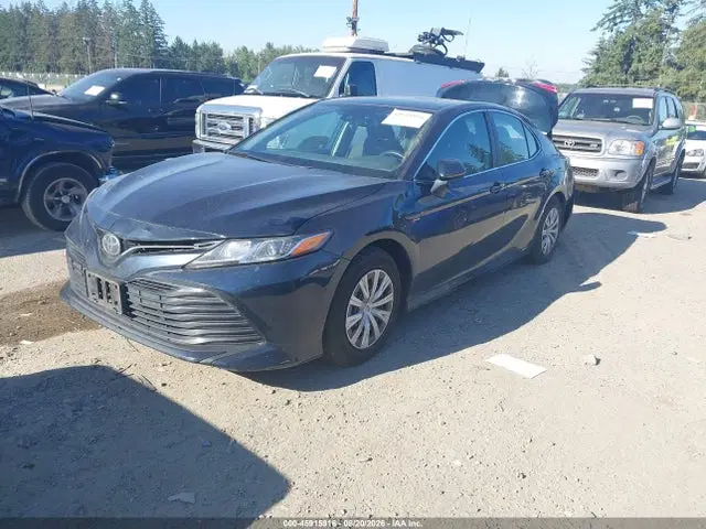 2020 Toyota CAMRY L VIN 4T1A11AKXLU944887 фото 2