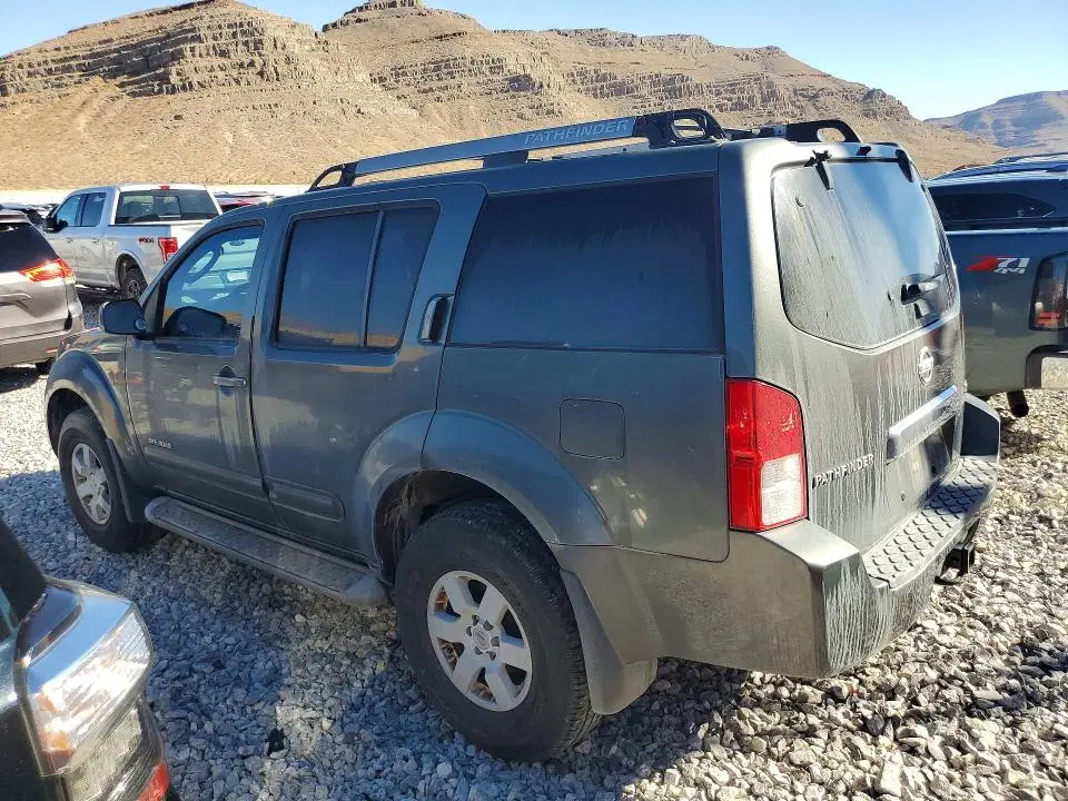 2005 NISSAN PATHFINDER VIN 5N1AR18U75C743439 фото 2